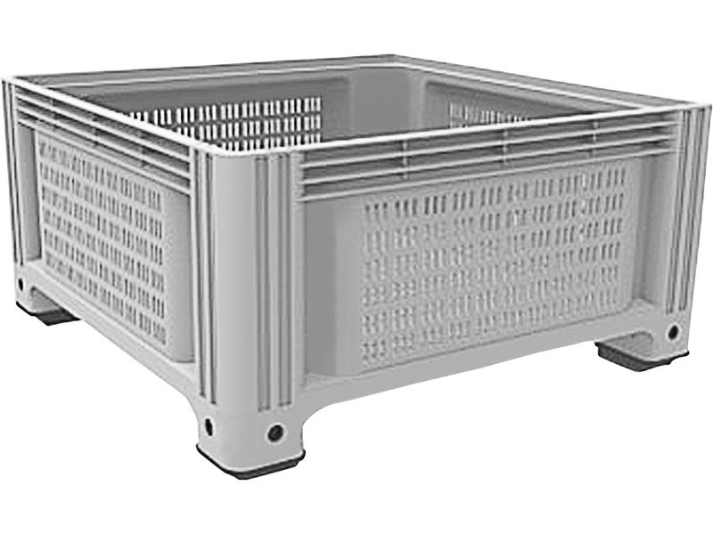 D-Box 1130 P 1130x1130x580 мм перфорированный серый на ножках