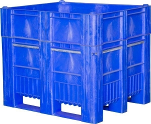 BoxPallet 1200х1000х1035 мм сплошной на полозьях