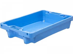 Ящик пластиковый 600х400х125; Filet box 7-10 blue